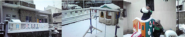 雪降るふらっと